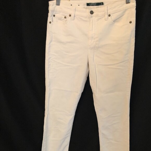 Ralph Lauren Mid-Rise Straight Pants: Size 6 - Picture 2 of 9